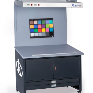 Color Proof Station Light Box With Cupboards and Drawers  YR05548 // YR05550
